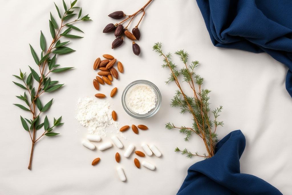 Natural prostate support ingredients including saw palmetto berries, pumpkin seeds, nettle root and capsules
